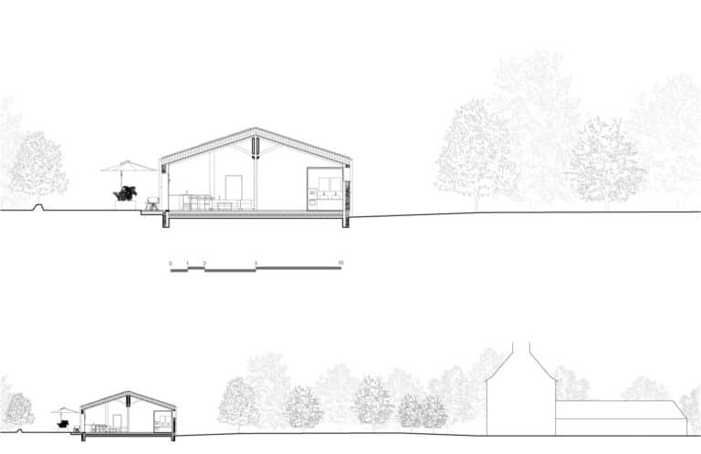 Aménagement de 5 chambres d'hôtes dans un Bâtiment existant