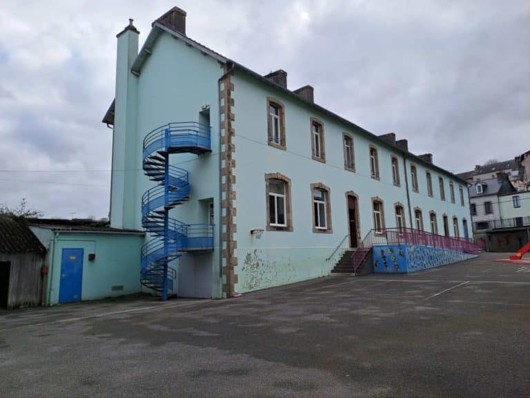 Photo avant Chateaulin école Marie Curie
