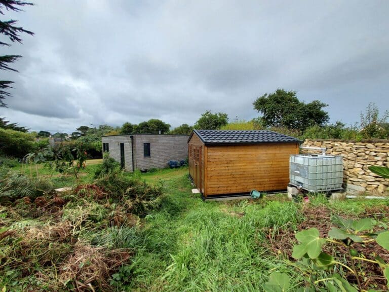 e kichen ar mor avant travaux côté jardin